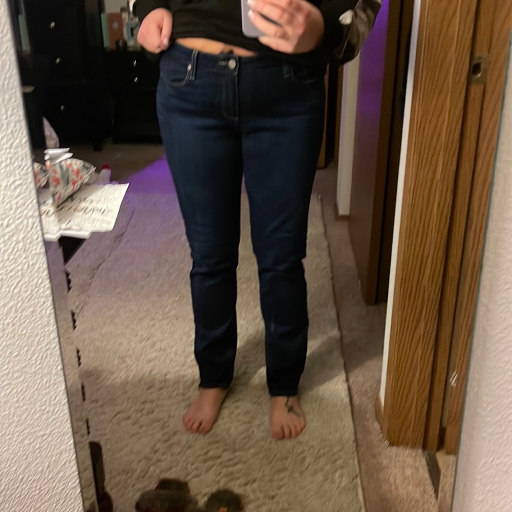 Paige straight leg jeans